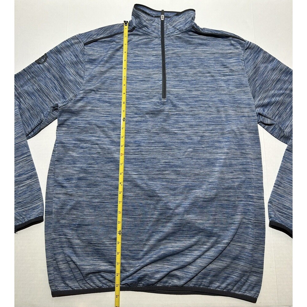 Straight Down Caliber Mens Size XL 1/4 Zip Golf Performance Casual Long Sleeve - Picture 3 of 7